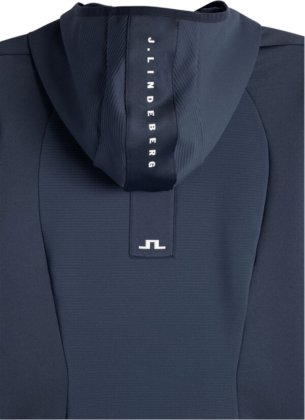J.Lindeberg Women´s Mireya Full Zip Hood Jl Navy J.Lindeberg