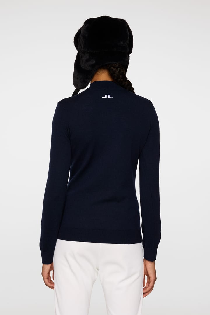 J.Lindeberg Women's Miracle Knitted Sweater JL Navy J.Lindeberg J.Lindeberg Women's Miracle Knitted Sweater JL Navy J.Lindeberg