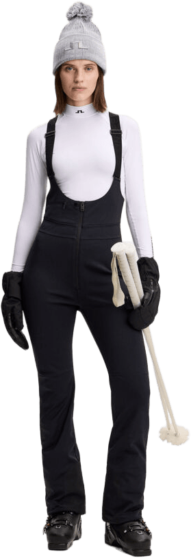 J.Lindeberg Women´s Aviana Softshell Bib Pant Black J.Lindeberg