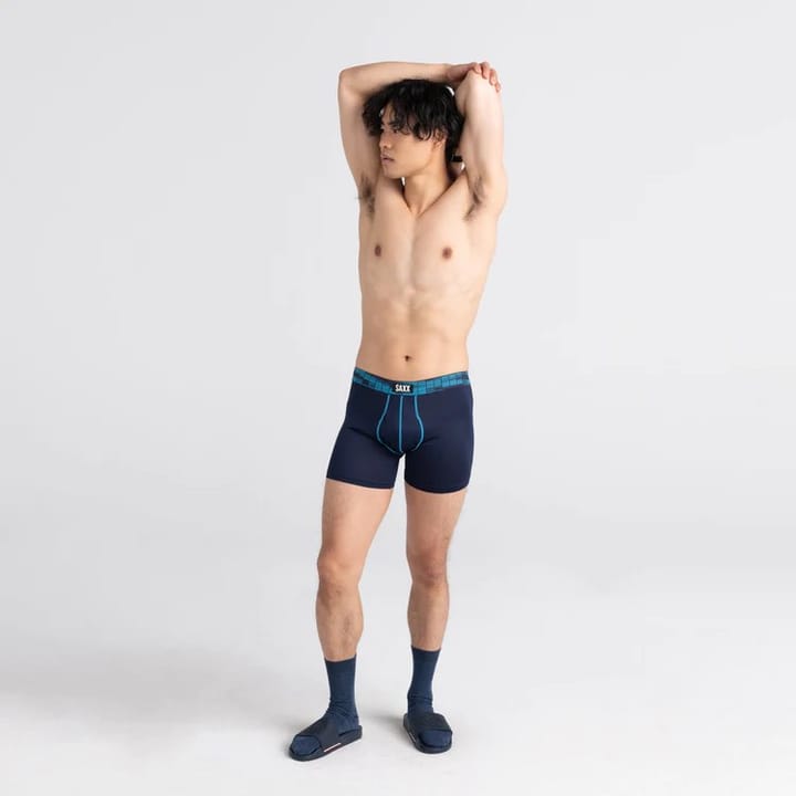 SAXX SAXX 2PK SPORT MESH BOXER NAVY DIGI DNA/BLACK SAXX SAXX SAXX 2PK SPORT MESH BOXER NAVY DIGI DNA/BLACK SAXX
