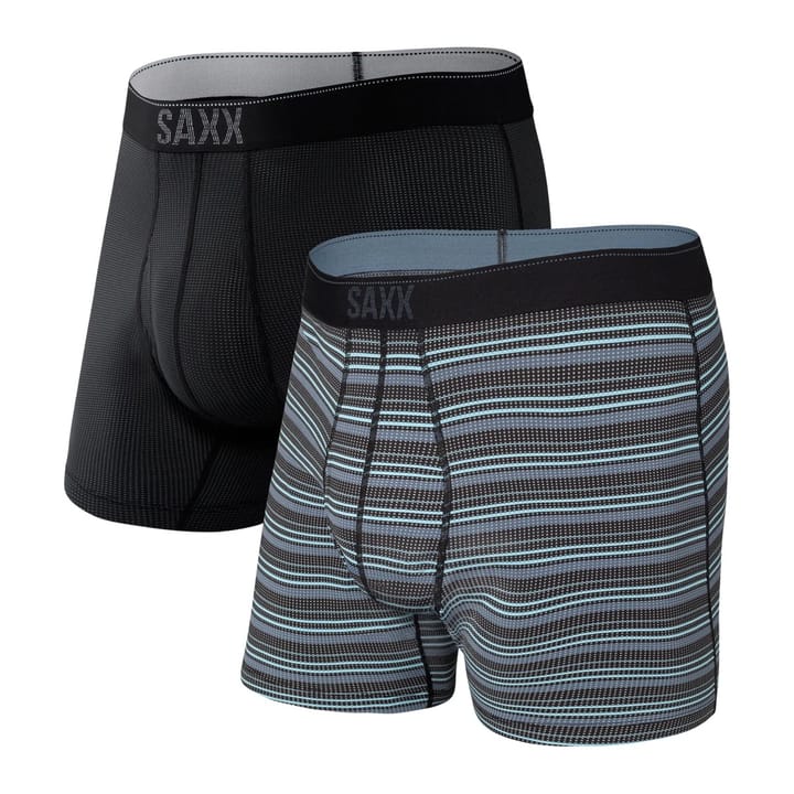 Saxx Man Saxx 2pk Quest Boxer Sunrise Stripe/Black Ii SAXX