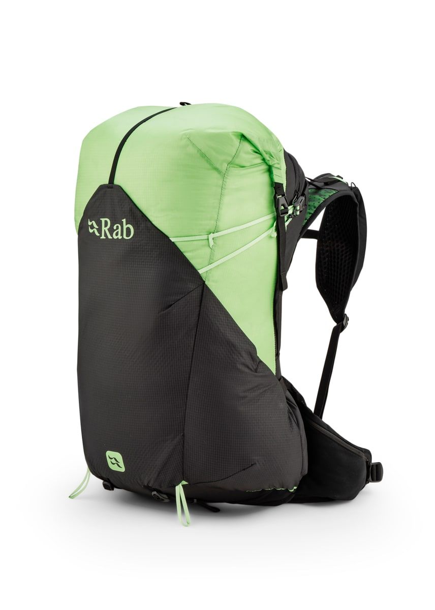 Rab Syclon XP 38ND Black/dark Fig Green