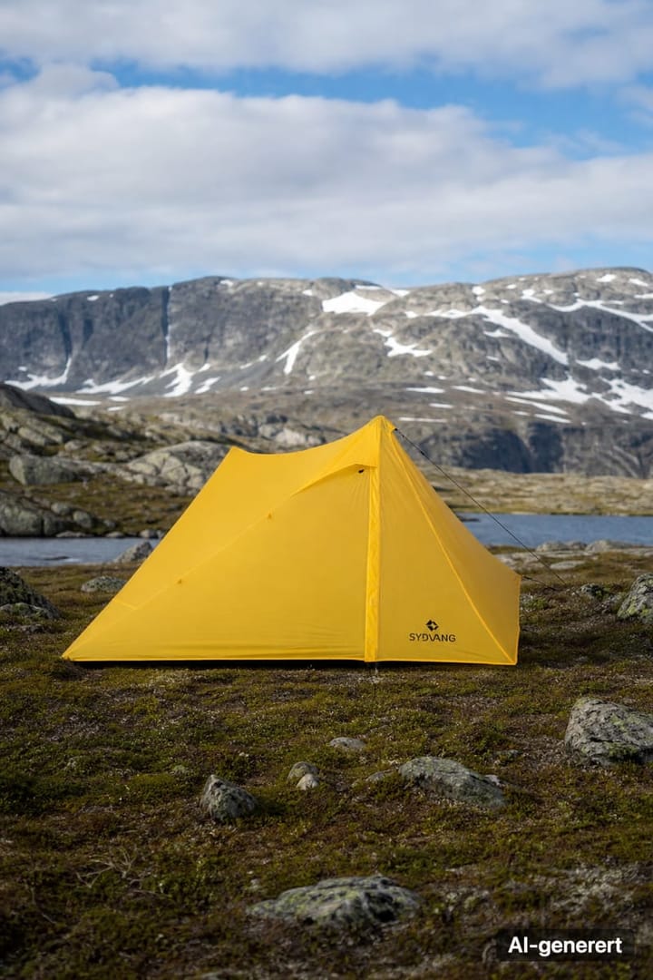 Sydvang Skala 2 P Trekking Pole Tent Lemon Chrome Sydvang