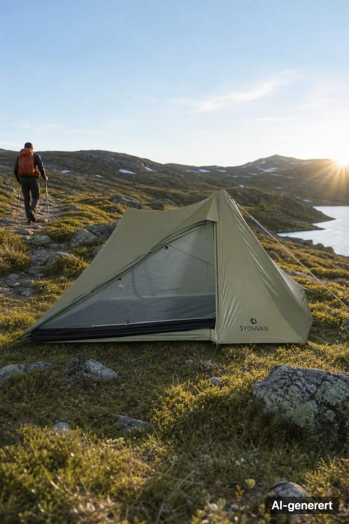 Sydvang Skala 2 P Trekking Pole Tent Olivine Sydvang