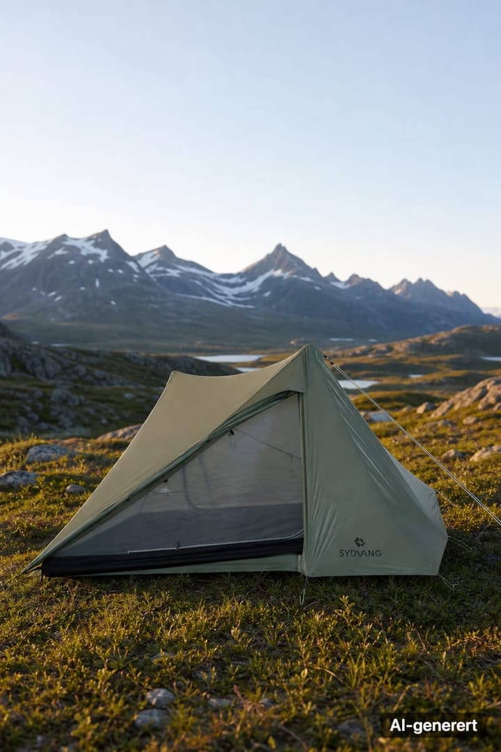 Sydvang Skala 2 P Trekking Pole Tent Olivine Sydvang