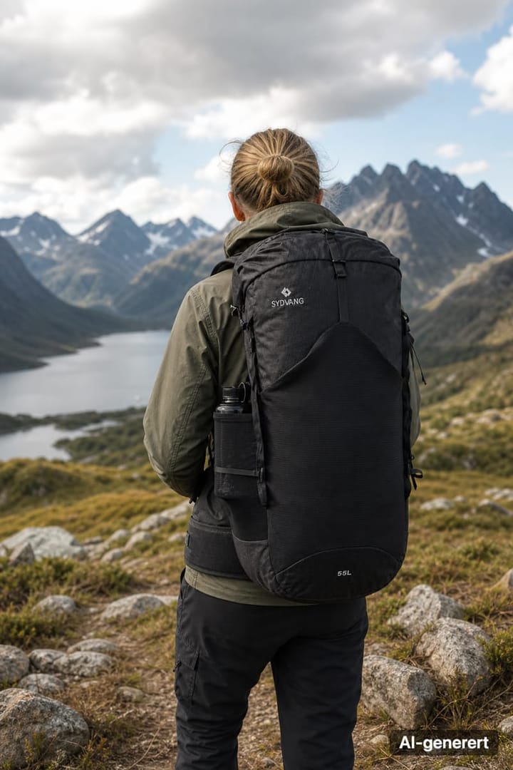 Sydvang Skala Ultralight Backpack 55L Black Sydvang