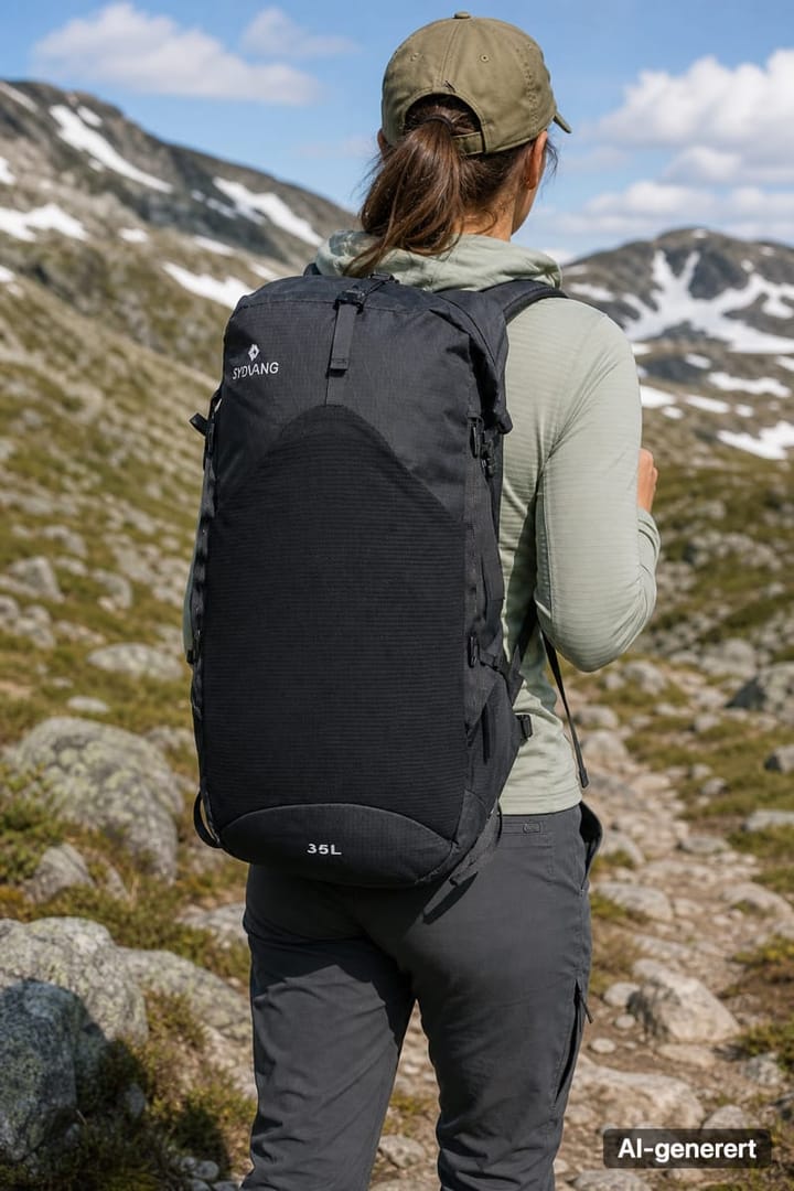 Sydvang Skala Ultralight Backpack 35L Black Sydvang