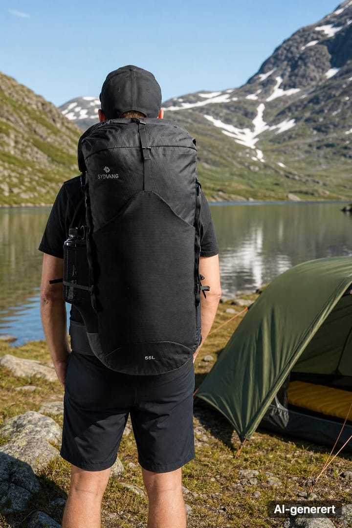 Sydvang Skala Ultralight Backpack 55L Black Sydvang