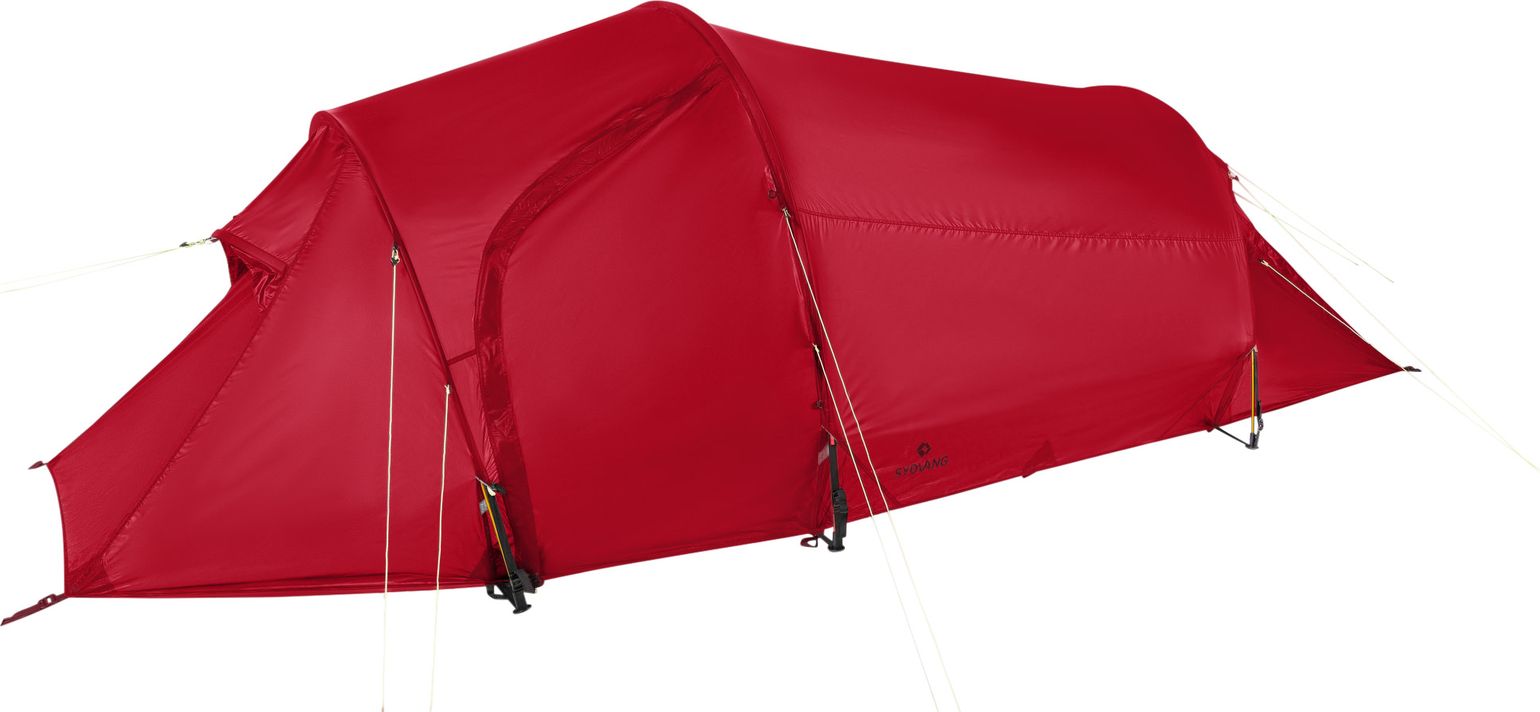 Skaring 2P Ultralight Tunnel Tent Haute Red