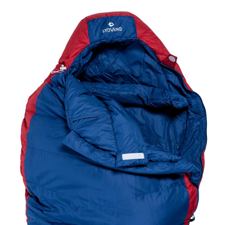 Sydvang Skaring Down Sleepingbag -12°C Twilight Blue/Haute Red Sydvang