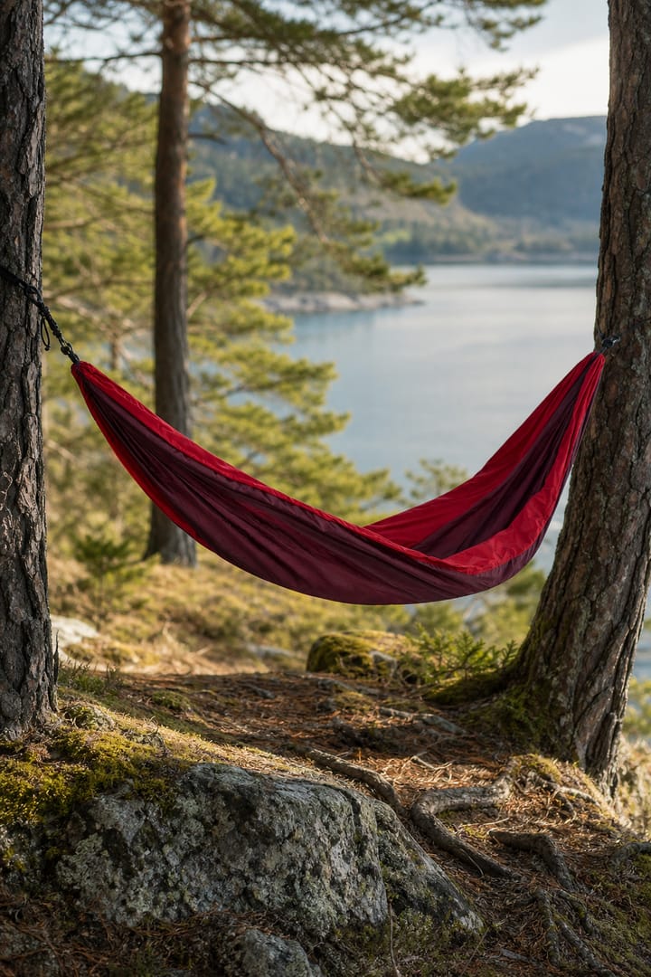 Sydvang Hammock Single Burgundy/Red Sydvang