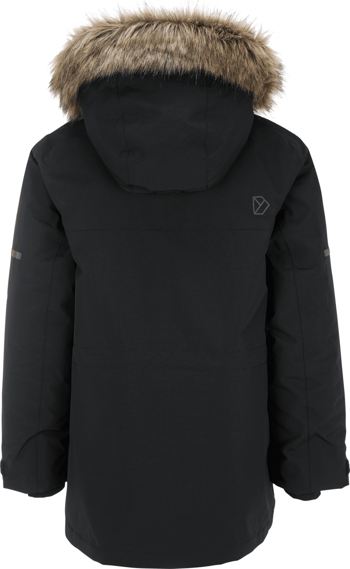Didriksons Kids' Sylvin Parka Black Didriksons