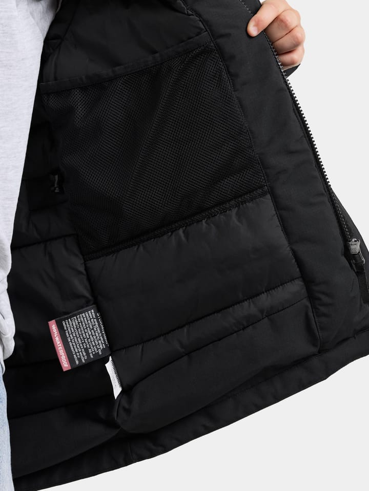 Didriksons Kids' Sylvin Parka Black Didriksons