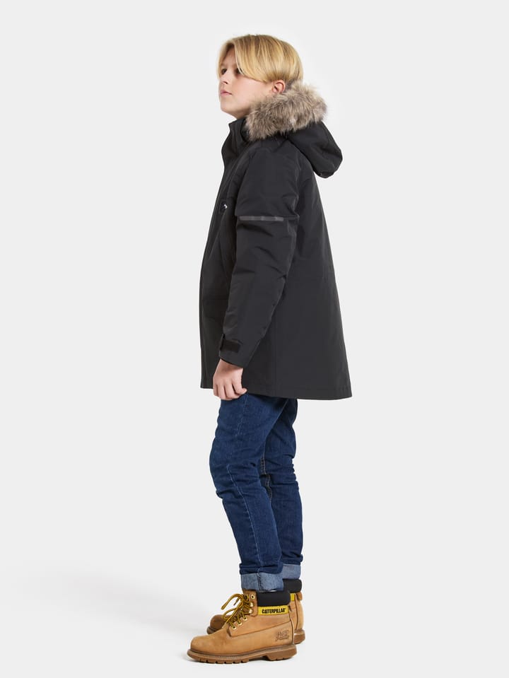 Didriksons Kids' Sylvin Parka Black Didriksons Didriksons Kids' Sylvin Parka Black Didriksons