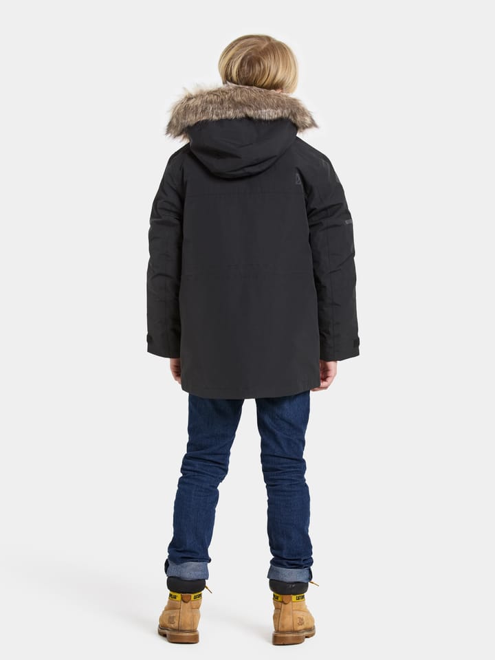 Didriksons Kids' Sylvin Parka Black Didriksons Didriksons Kids' Sylvin Parka Black Didriksons