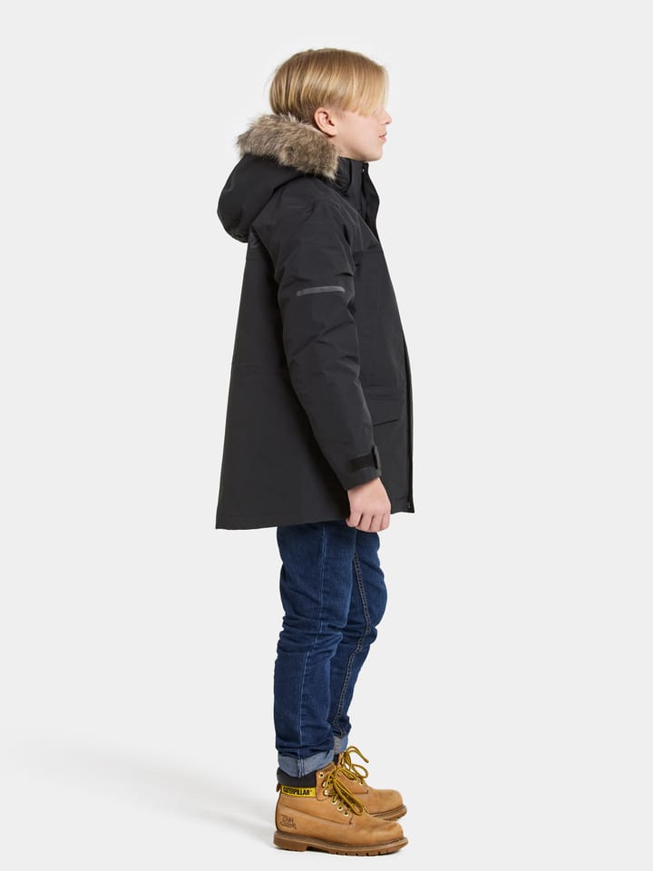 Didriksons Kids' Sylvin Parka Black Didriksons Didriksons Kids' Sylvin Parka Black Didriksons