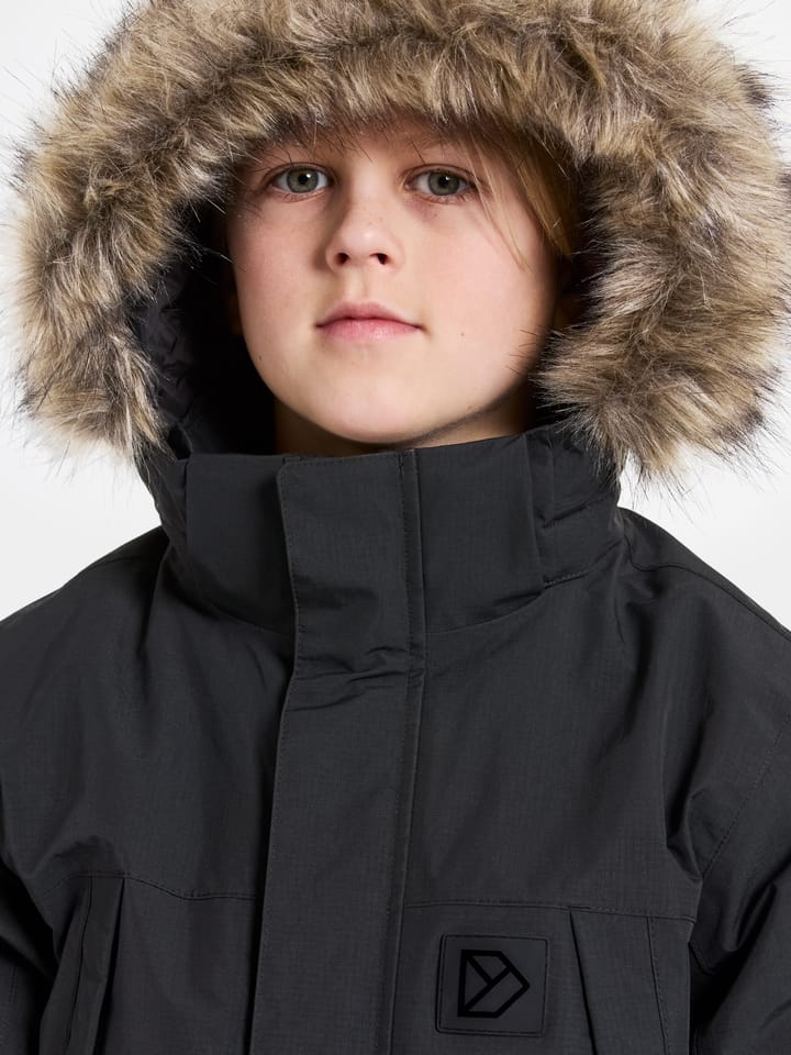 Didriksons Kids' Sylvin Parka Black Didriksons Didriksons Kids' Sylvin Parka Black Didriksons