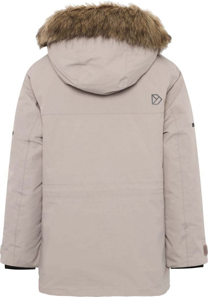 Didriksons Kids' Sylvin Parka Ash Brown Didriksons Didriksons Kids' Sylvin Parka Ash Brown Didriksons