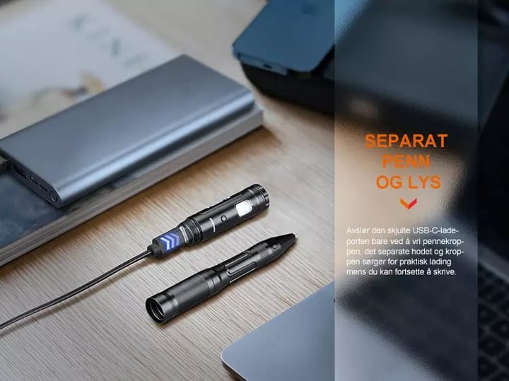 Fenix Fenix T6 Taktisk Lyspenn Sort Oppladbar Multifunksjonell Taktisk Penn Fenix Fenix Fenix T6 Taktisk Lyspenn Sort Oppladbar Multifunksjonell Taktisk Penn Fenix