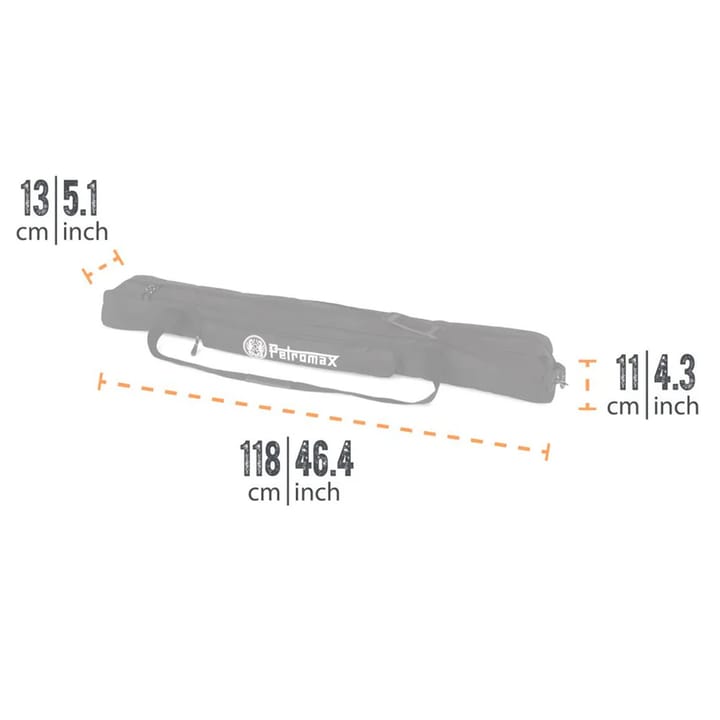 Petromax Transport Bag Fire Bridge Black Petromax