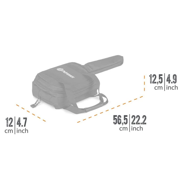 Petromax Transport Bag Reversible Waffle Iron Black Petromax Petromax Transport Bag Reversible Waffle Iron Black Petromax