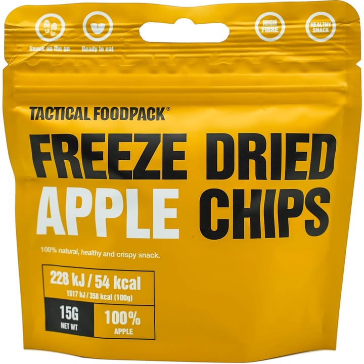 Tactical Foodpack Freeze-Dried Apple Chips Yellow/black Tactical Foodpack