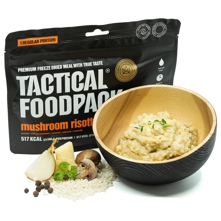 Tactical Foodpack Mushroom Risotto Black/orange Tactical Foodpack