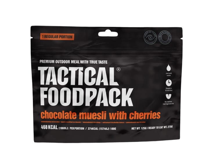 Chocolate Muesli With Cherries Tactical Foodpack