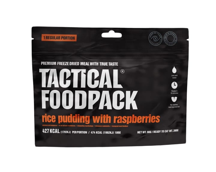 Rice Pudding With Raspberries Tactical Foodpack
