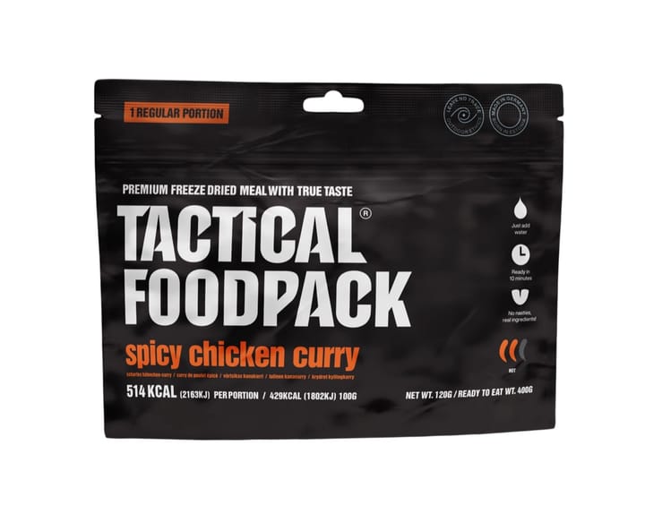 Tactical Foodpack Spicy Chicken Curry Black/orange Tactical Foodpack