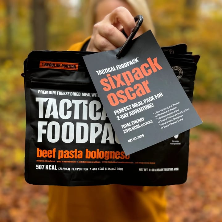 Tactical Foodpack Sixpack Oscar Black/orange Tactical Foodpack