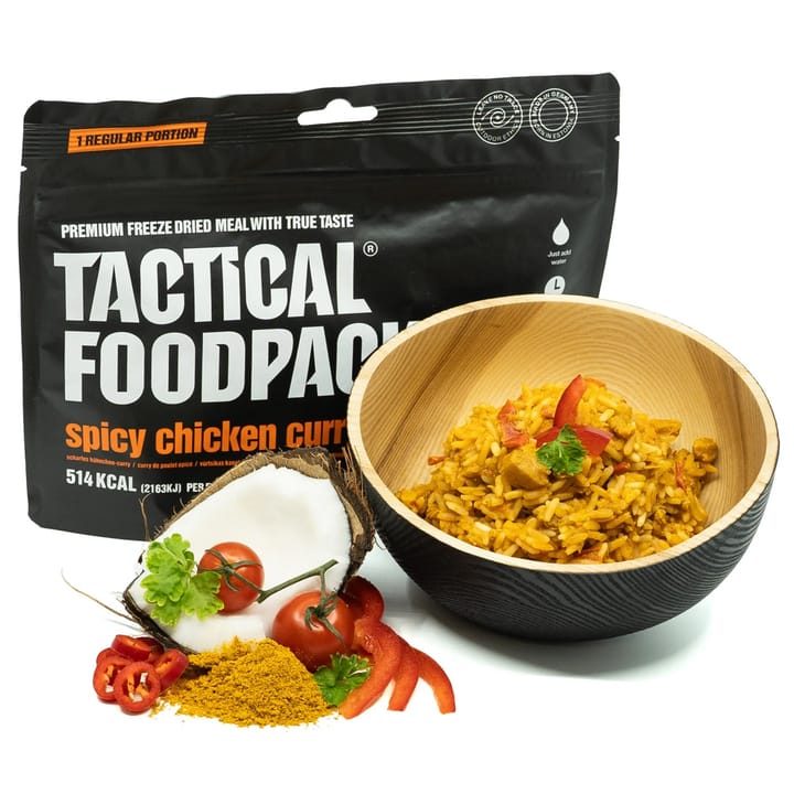 Tactical Foodpack Spicy Chicken Curry Black/orange Tactical Foodpack