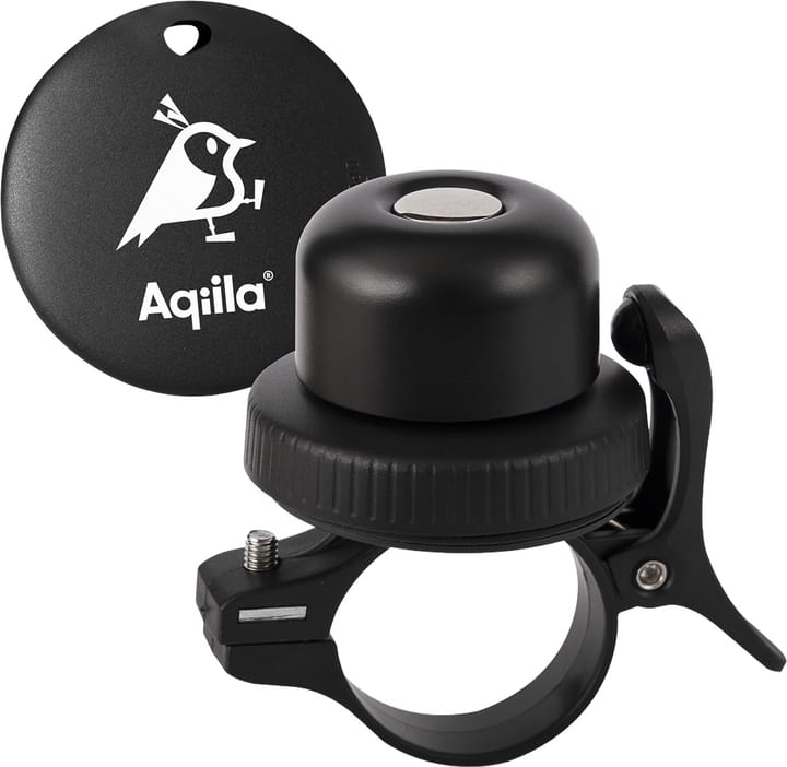 Aqiila Tagbird: Item finder + Bike bell Black Aqiila