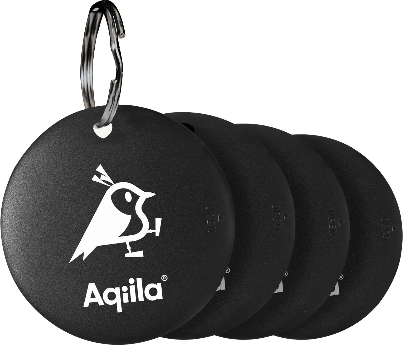 Aqiila Tagbird: Item finder 4-Pack