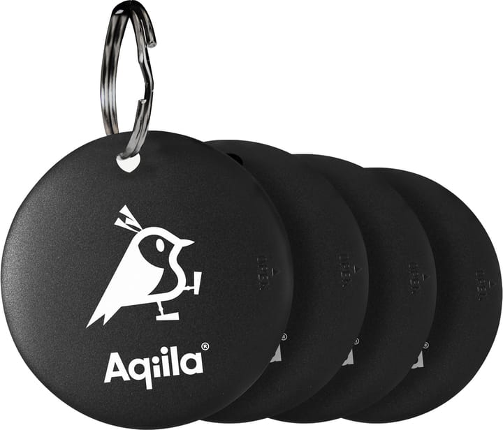 Aqiila Tagbird: Item finder 4-Pack Black Aqiila