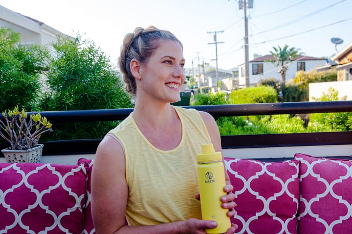 Takeya Actives Insulated Water Bottle 530 ml Canary Takeya