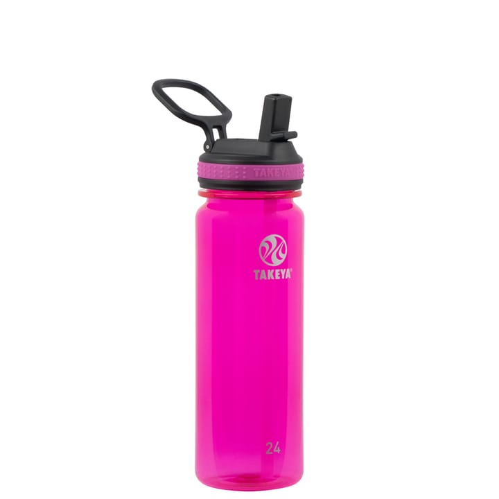 Takeya Tritan Straw Bottle 700 ml Fuchsia Takeya