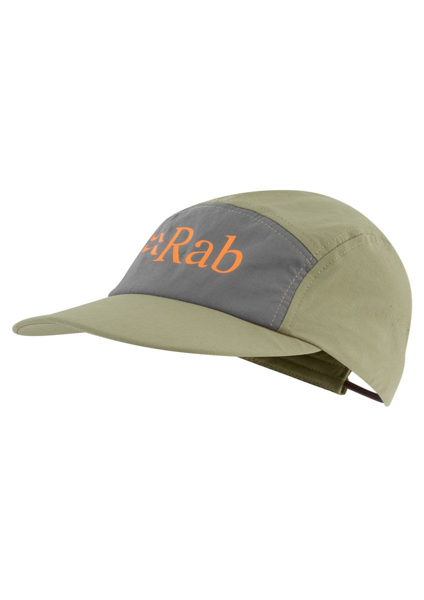 Rab Talus 5 Panel Cap Light Khaki/graphene