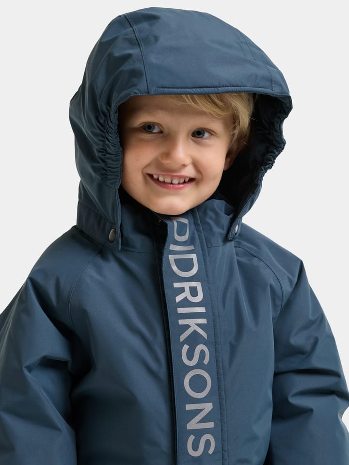 Didriksons Kids' Talvi Coverall Mountain Blue Didriksons