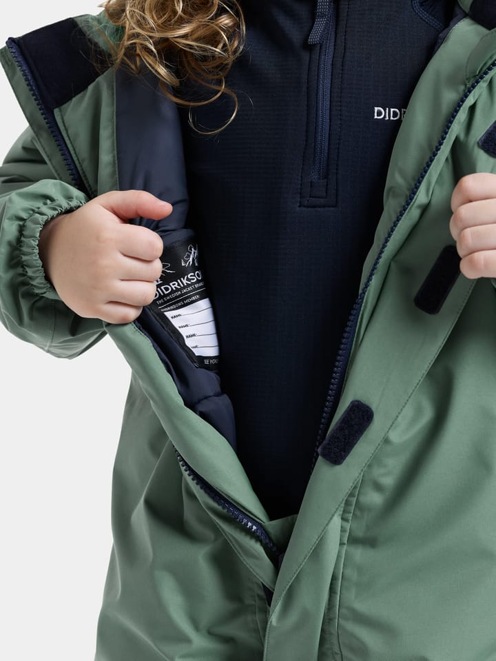 Didriksons Kids' Talvi Coverall Dark Moss Didriksons