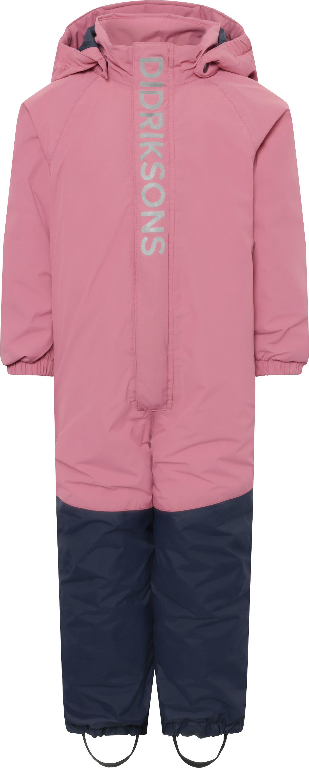 Didriksons Kids' Talvi Coverall Heather Pink