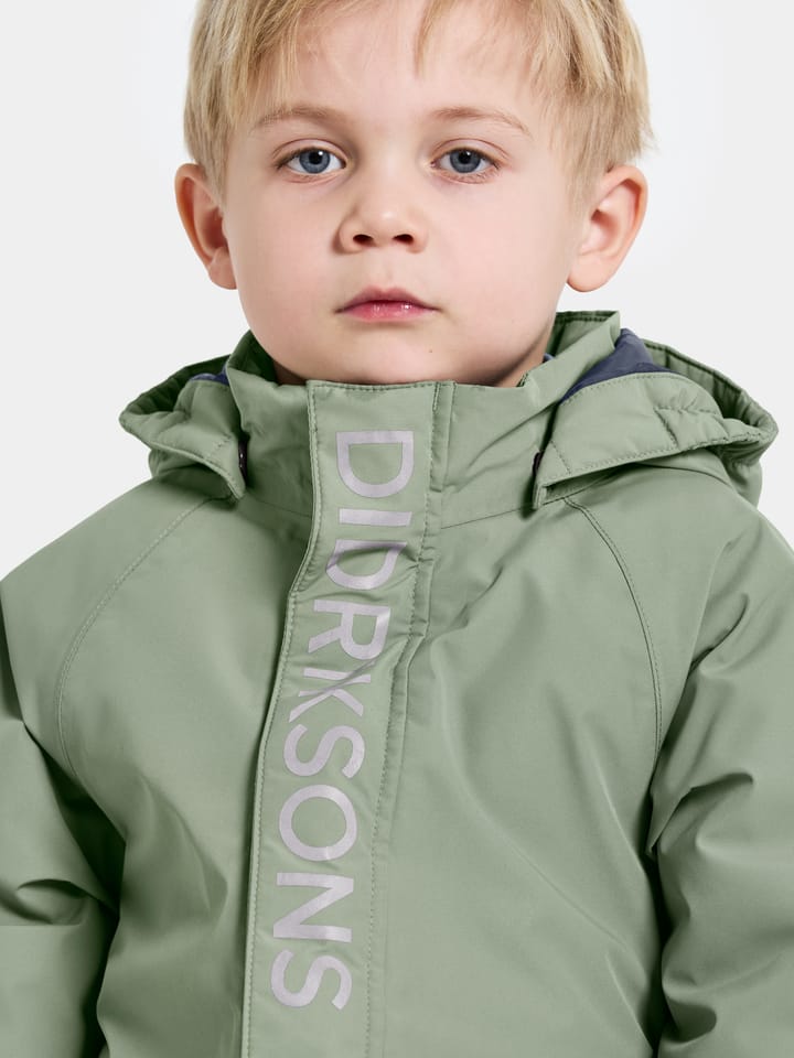 Didriksons Kids' Talvi Coverall Light Moss Didriksons Didriksons Kids' Talvi Coverall Light Moss Didriksons