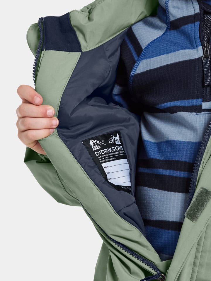 Didriksons Kids' Talvi Coverall Light Moss Didriksons