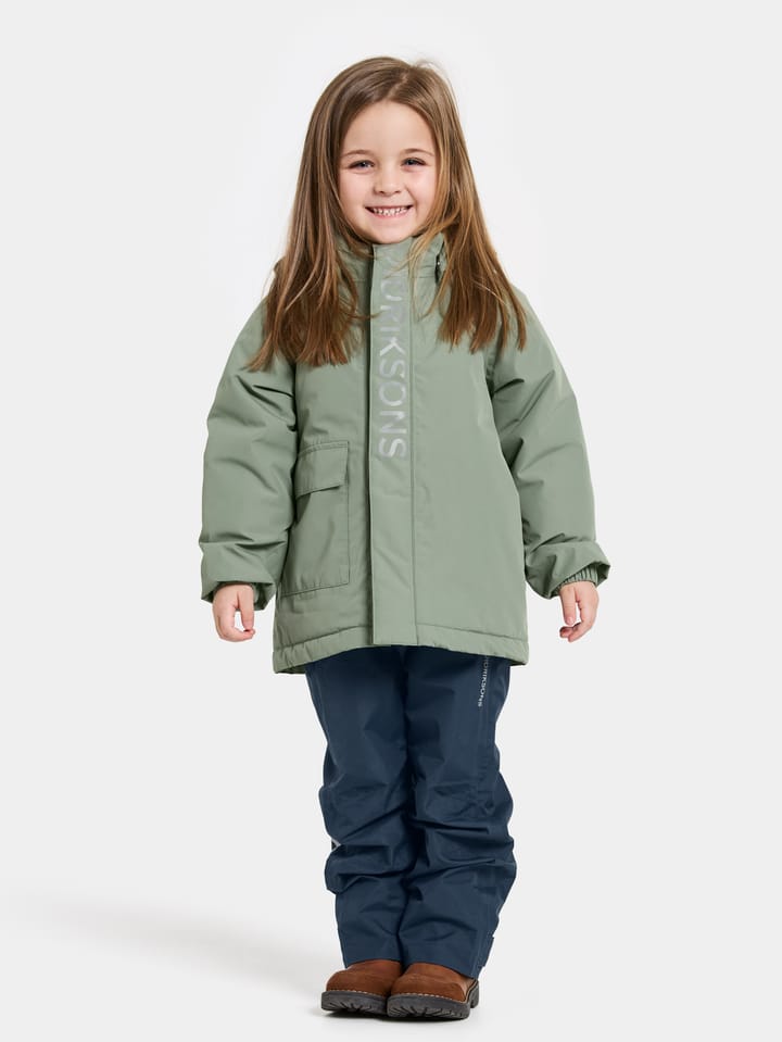 Didriksons Kids' Talvi Jacket Light Moss Didriksons