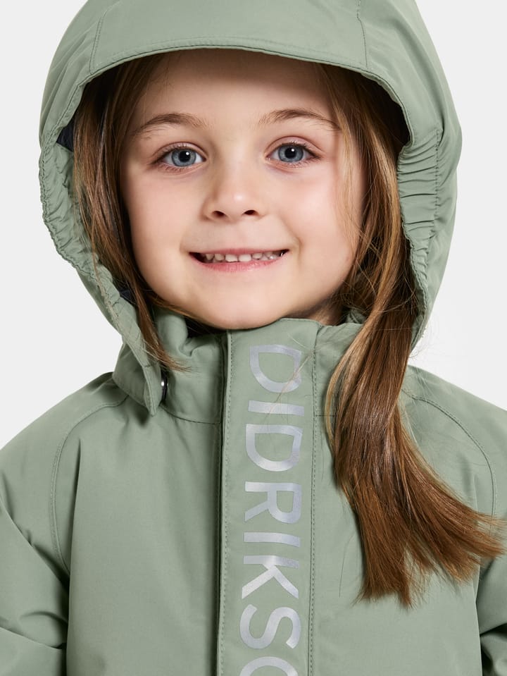 Didriksons Kids' Talvi Jacket Light Moss Didriksons