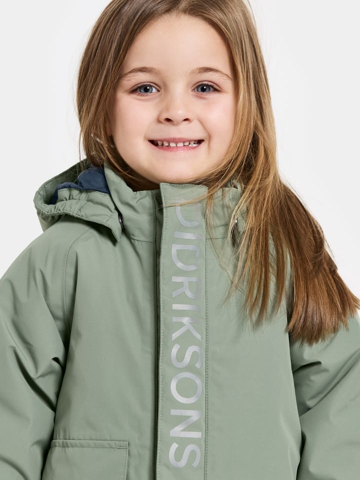 Didriksons Kids' Talvi Jacket Light Moss Didriksons Didriksons Kids' Talvi Jacket Light Moss Didriksons