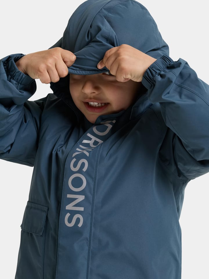 Didriksons Kids' Talvi Jacket Mountain Blue Didriksons