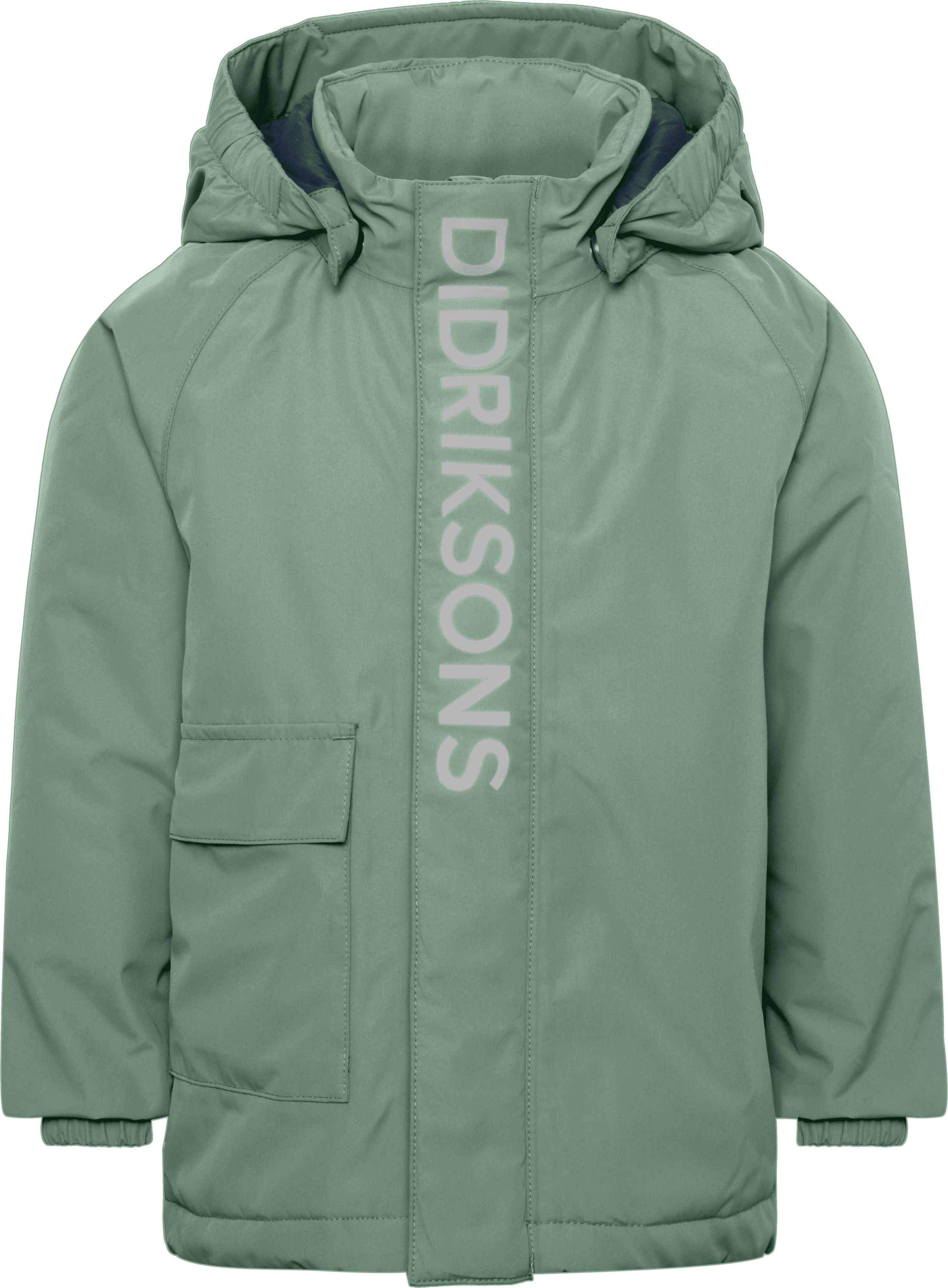 Didriksons Kids' Talvi Jacket Dark Moss