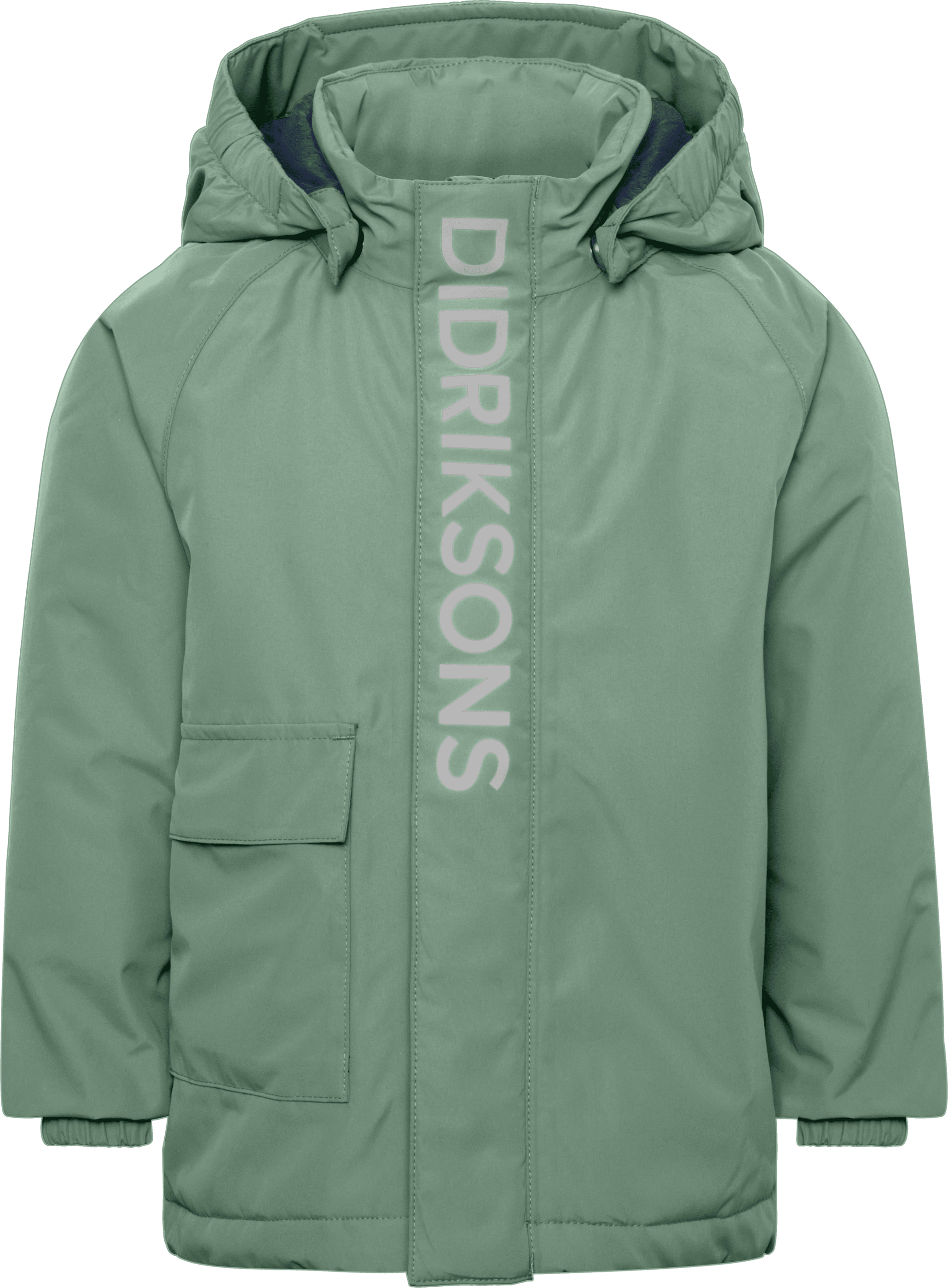 Didriksons Kids' Talvi Jacket Dark Moss