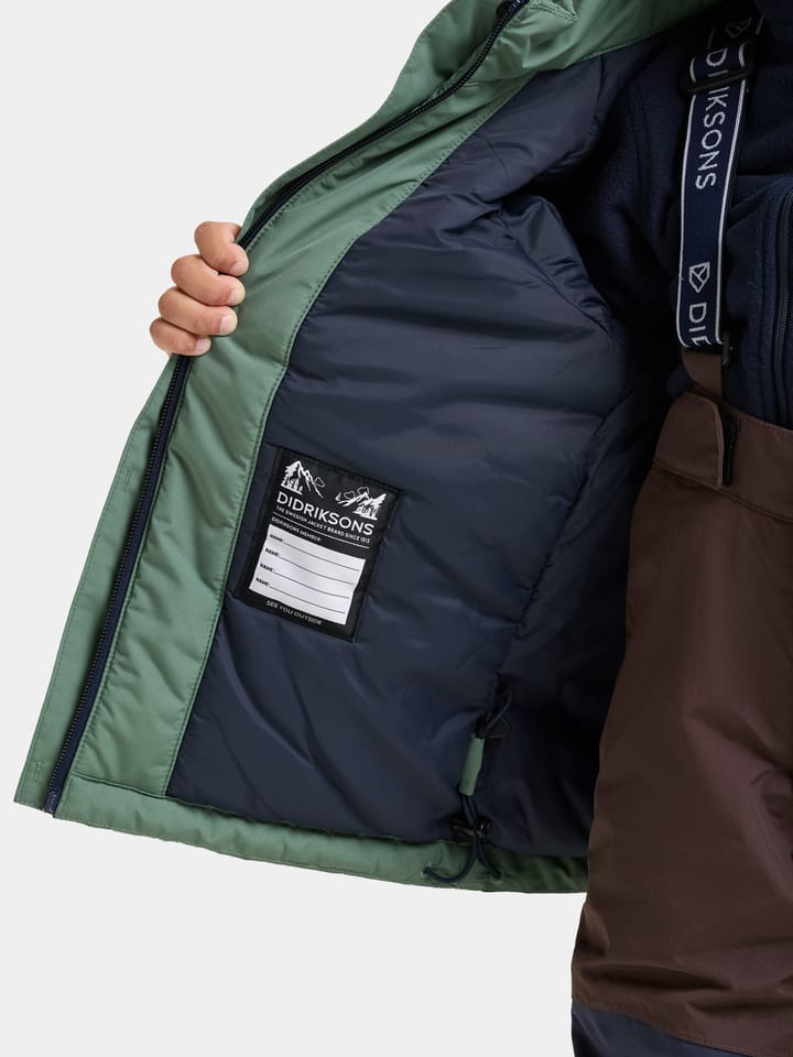 Didriksons Kids' Talvi Jacket Dark Moss Didriksons